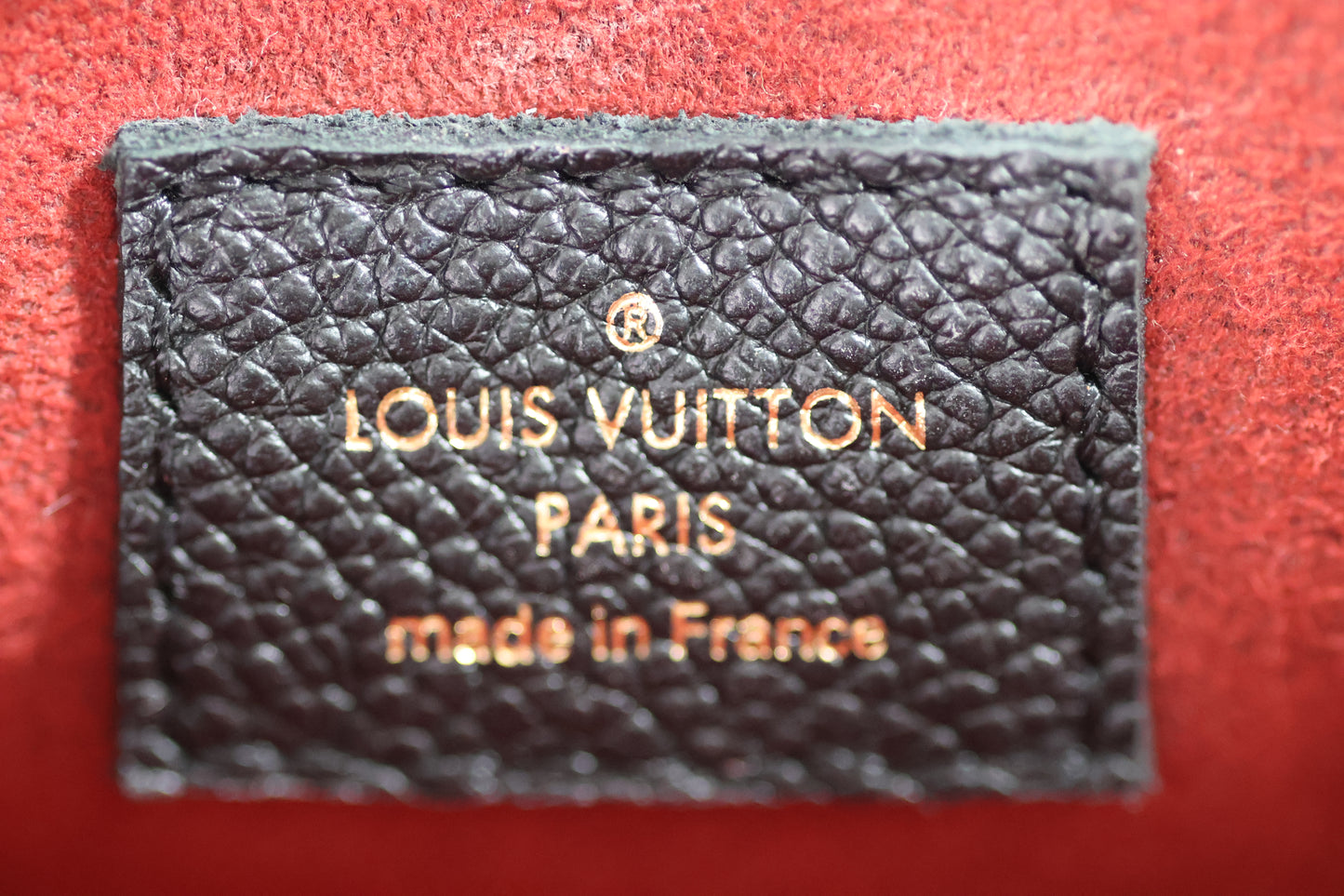 LOUIS VUITTON Pochette Metis Empreinte Bicolor FULLSET Schwarz