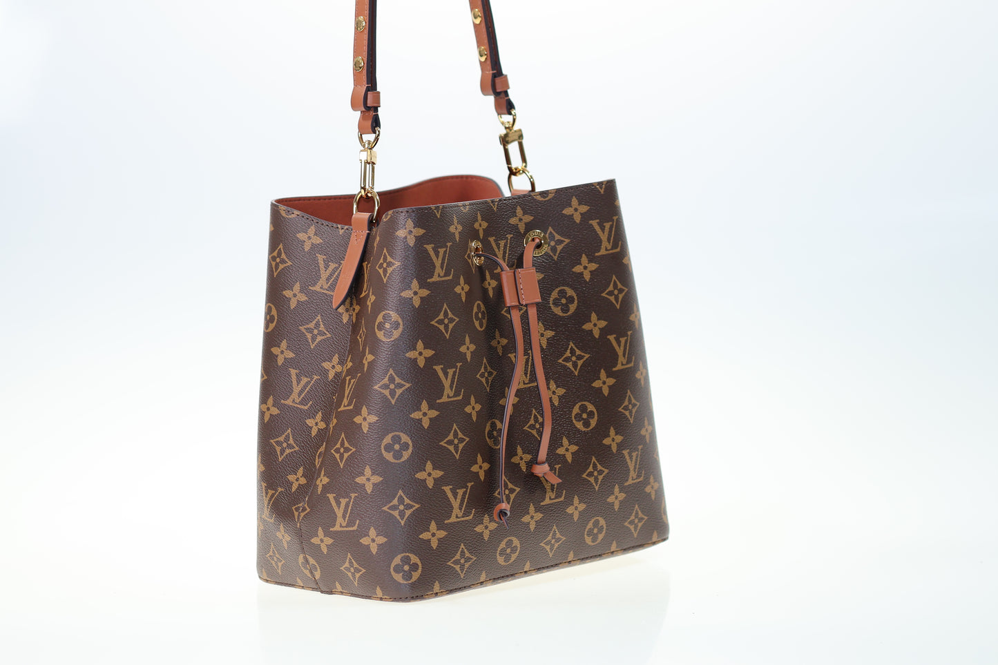 LOUIS VUITTON NEONOE Damier Azur Yellow N40151 FULLSET mint.