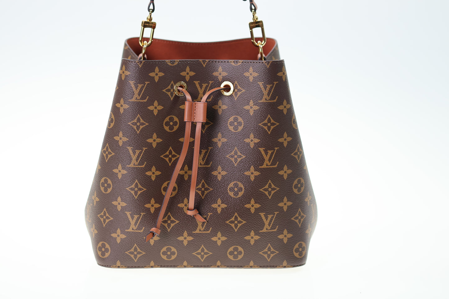 LOUIS VUITTON NEONOE Damier Azur Yellow N40151 FULLSET mint.