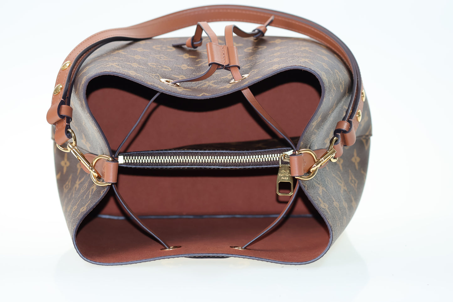 LOUIS VUITTON NEONOE Damier Azur Yellow N40151 FULLSET mint.