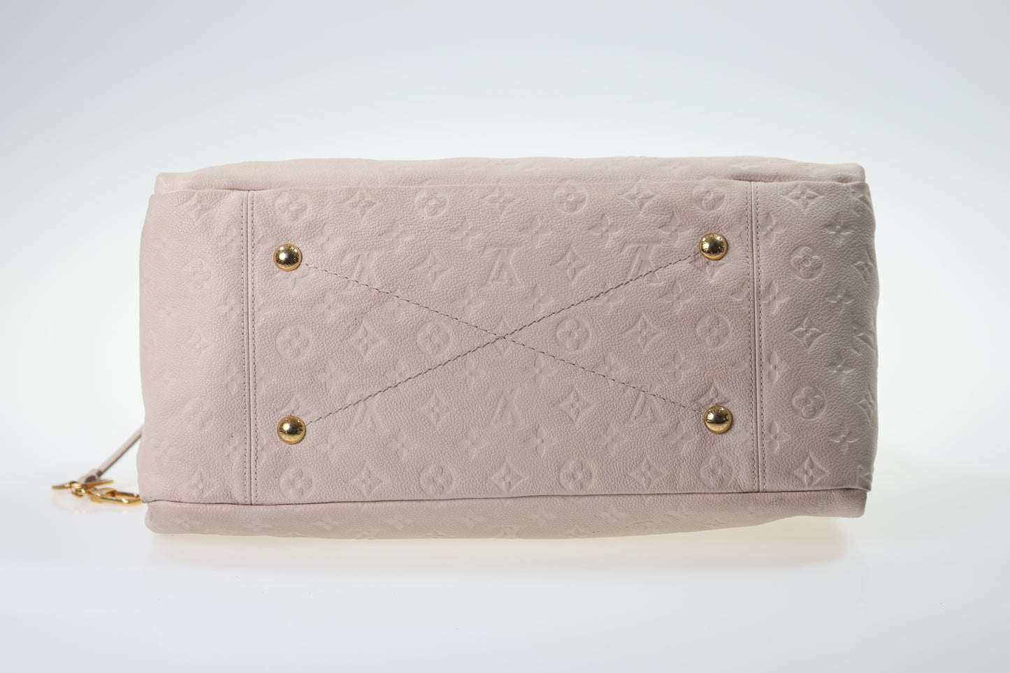 LOUIS VUITTON Artsy MM Monogram Empreinte Cremeweiß