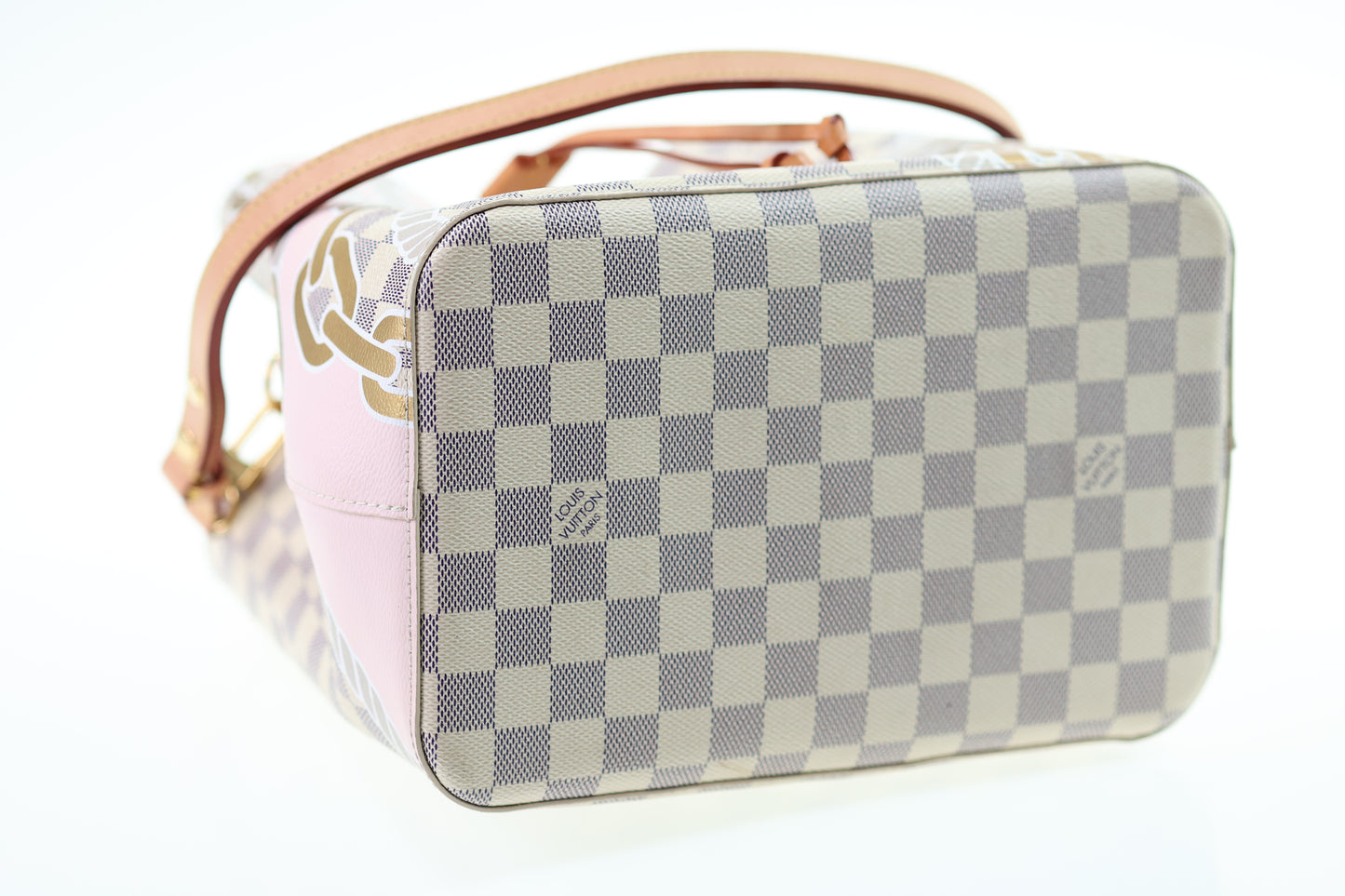 LOUIS VUITTON NEONOE Damier Azur Giallo N40151SET COMPLETO