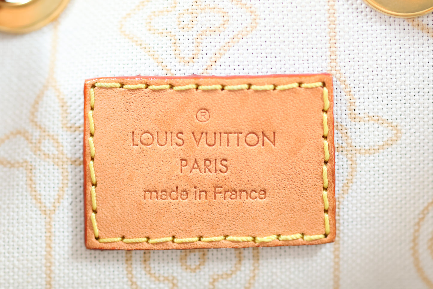 LOUIS VUITTON NEONOE Damier Azur Giallo N40151SET COMPLETO