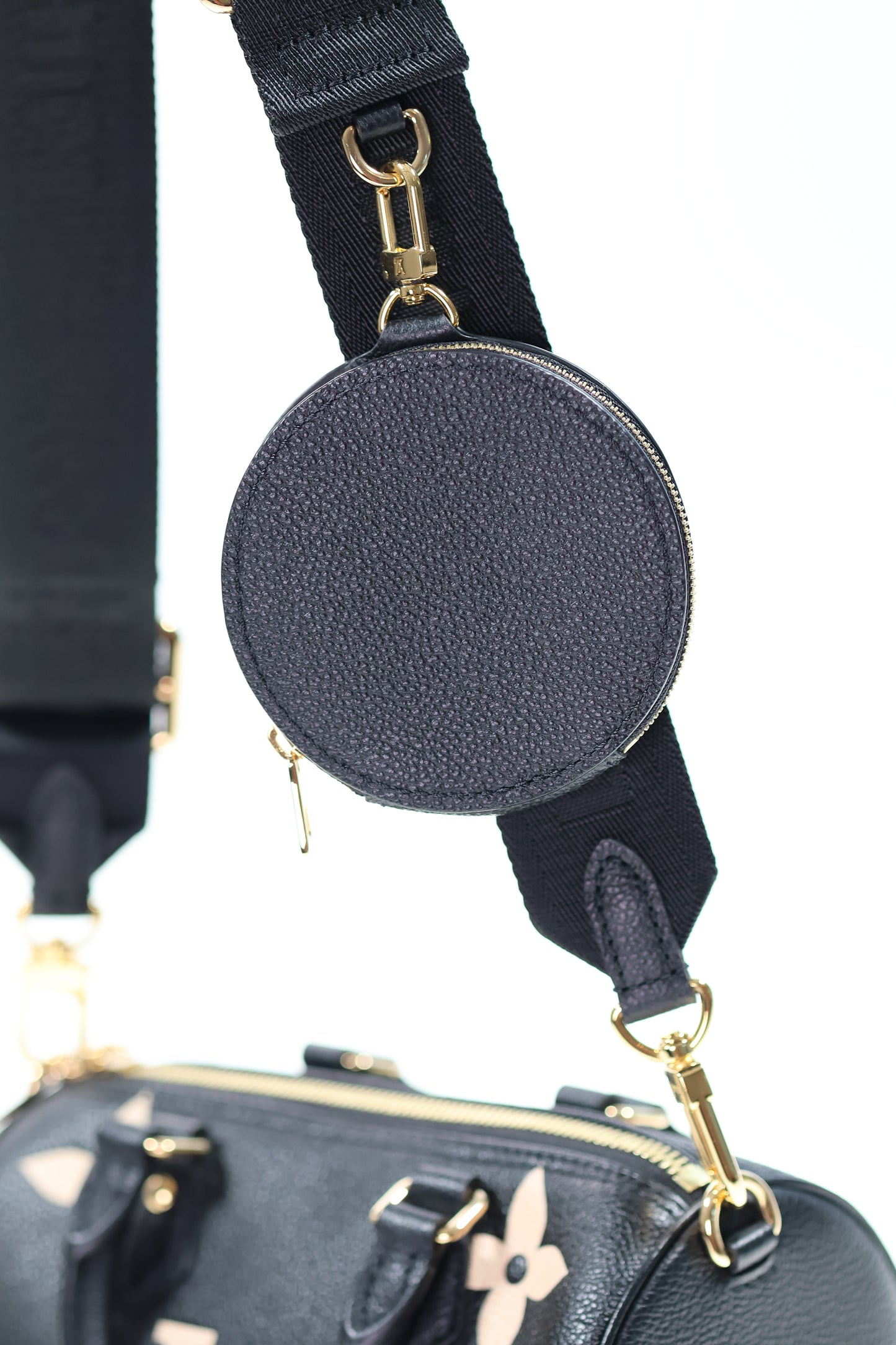 LOUIS VUITTON Papillon BB Monogram Schwarz/Creme Bicolor neuw.