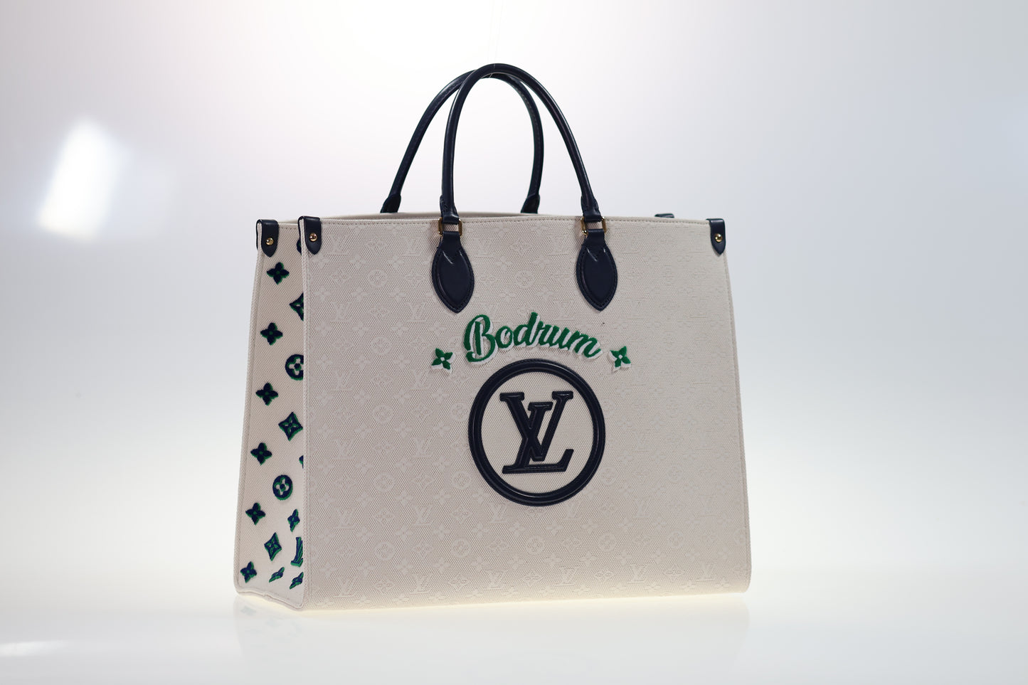 LOUIS VUITTON ONTHEGO GM streng limitiert BODRUM Jacquard Tufted