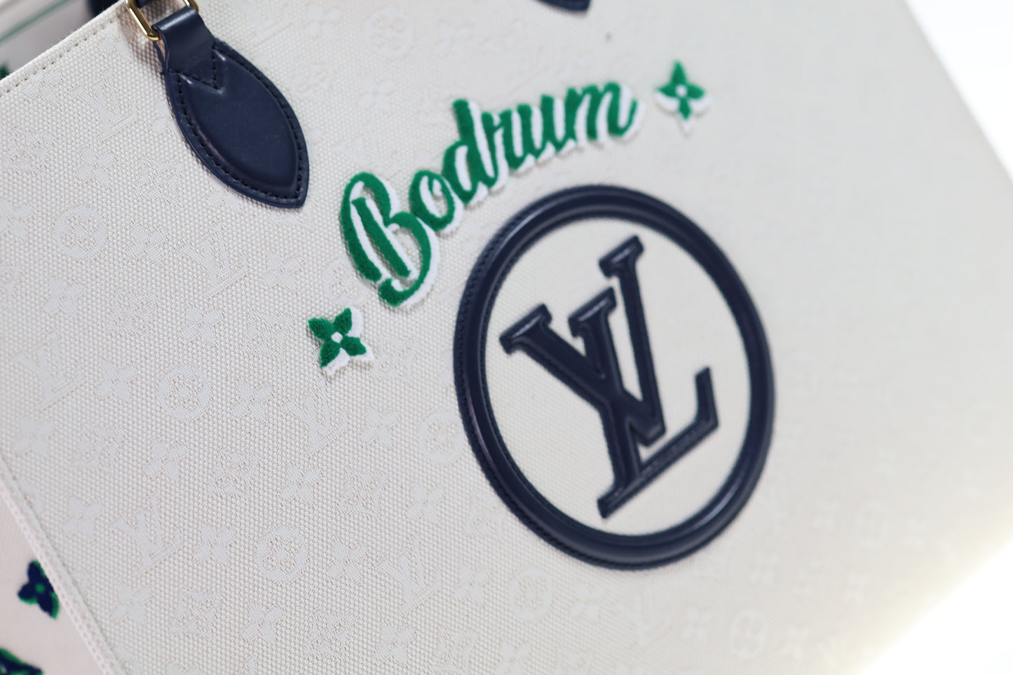 LOUIS VUITTON ONTHEGO GM streng limitiert BODRUM Jacquard Tufted