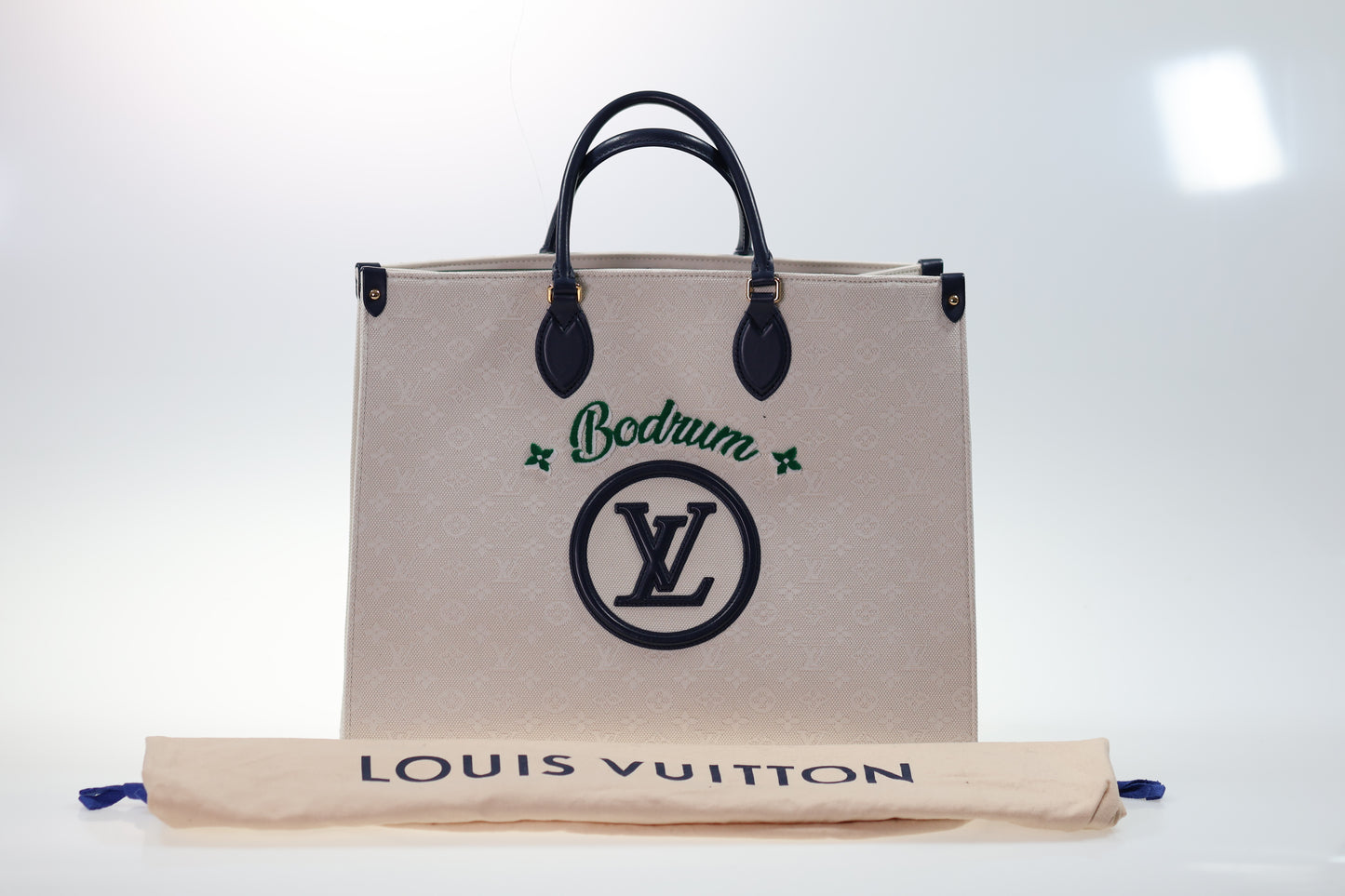 LOUIS VUITTON ONTHEGO GM streng limitiert BODRUM Jacquard Tufted
