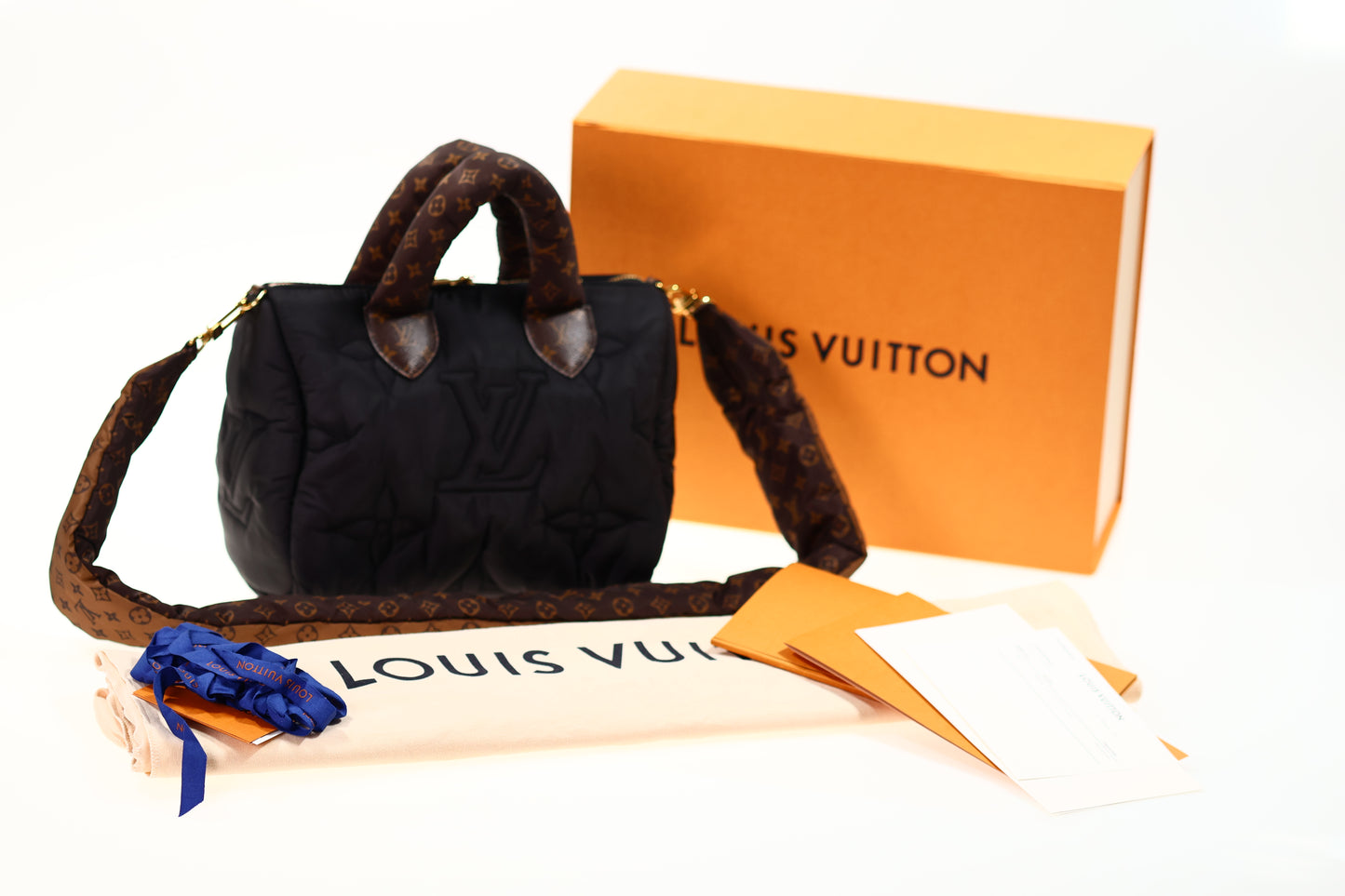 LOUIS VUITTON SPEEDY 25 Bandouliere PILLOW M59008 - FULLSET