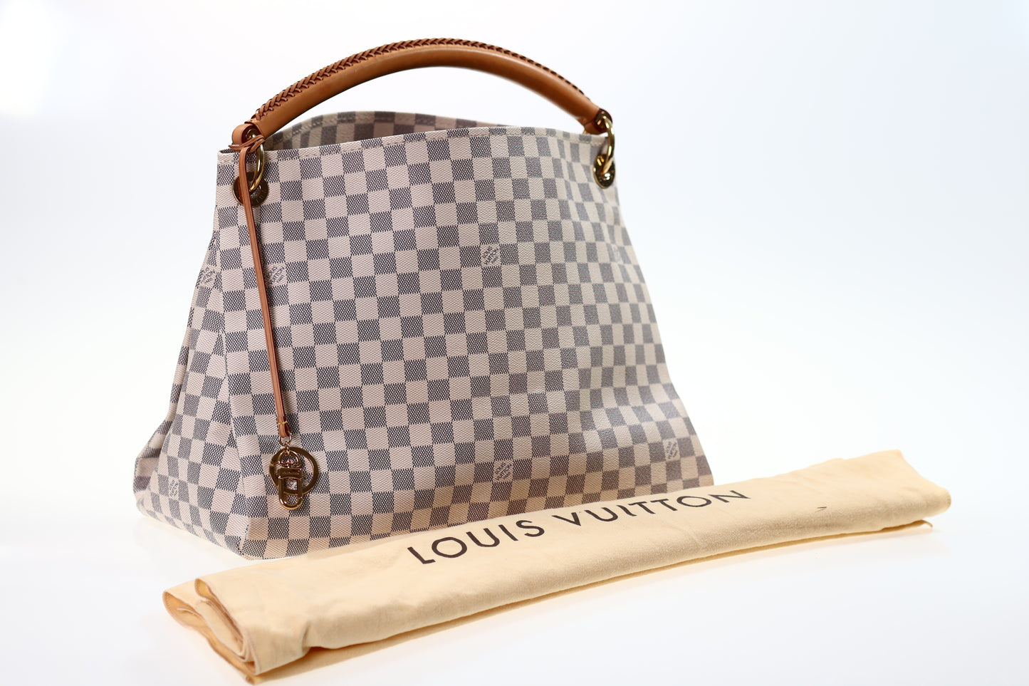 LOUIS VUITTON Artsy MM Damier Azur N41174 neuwertiger Zustand