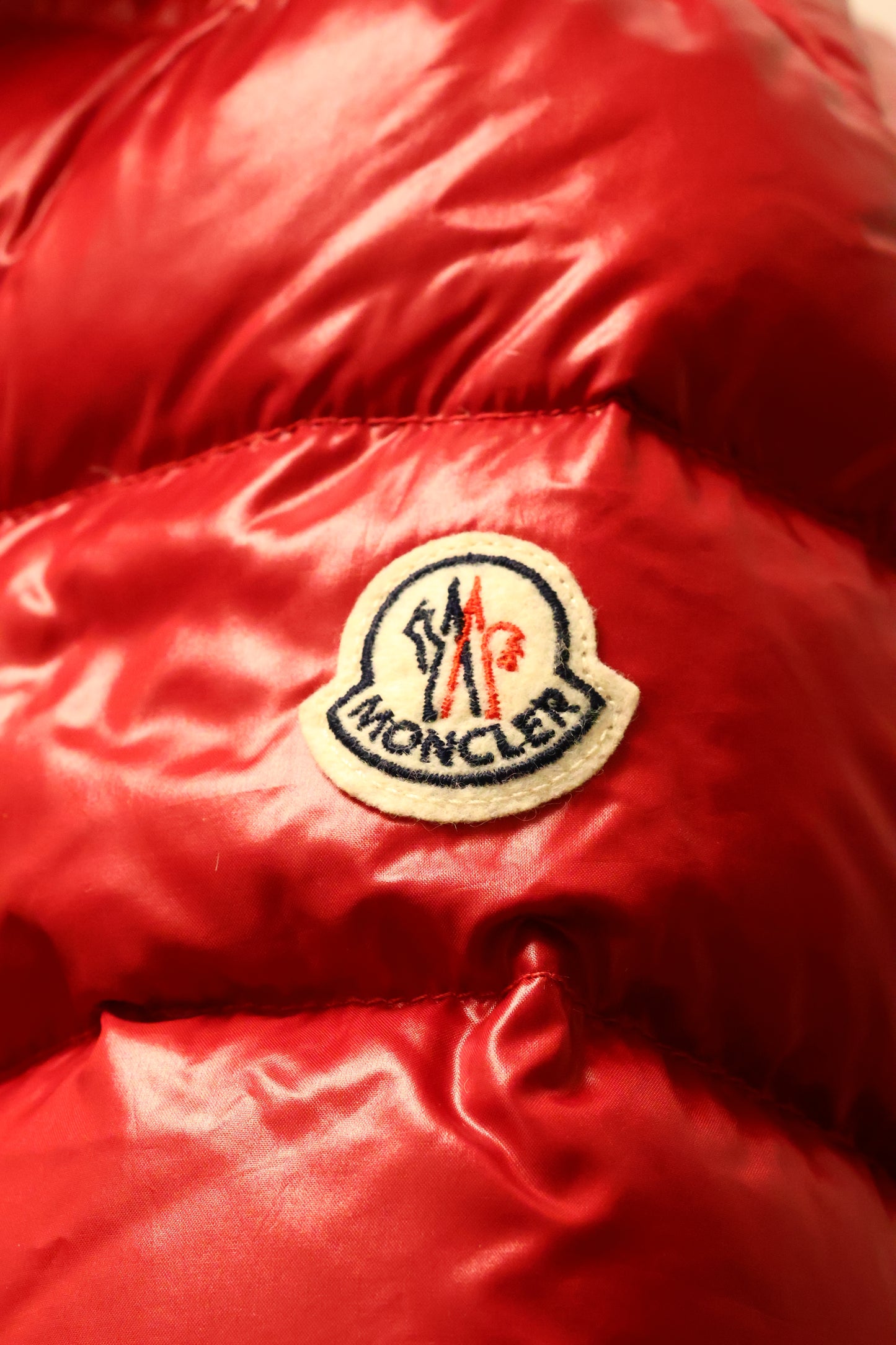 Moncler Armoise Daunenjacke ROT ! Größe 1 Gr. 34,36 bzw. XS/S