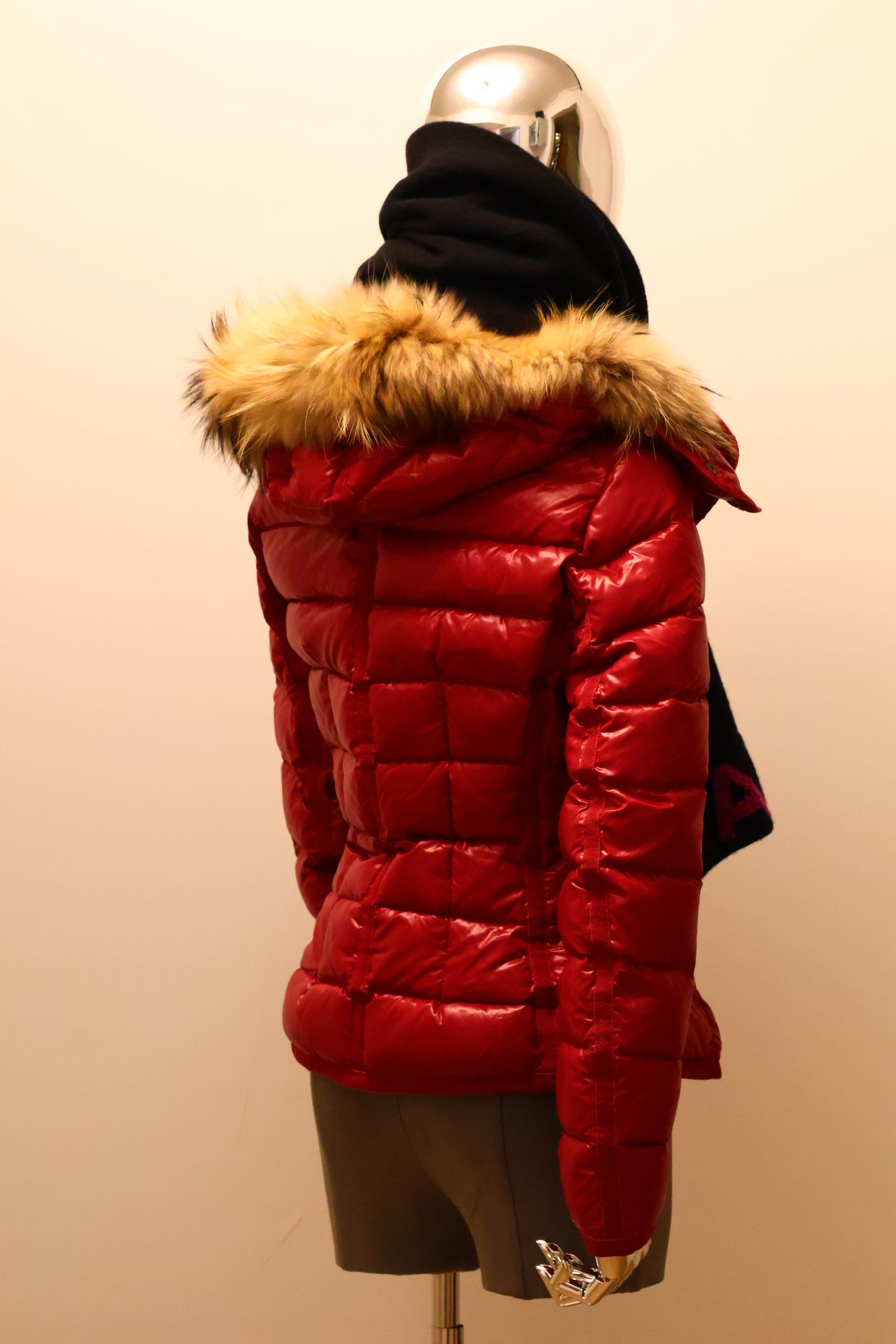 Moncler Armoise Daunenjacke ROT ! Größe 1 Gr. 34,36 bzw. XS/S