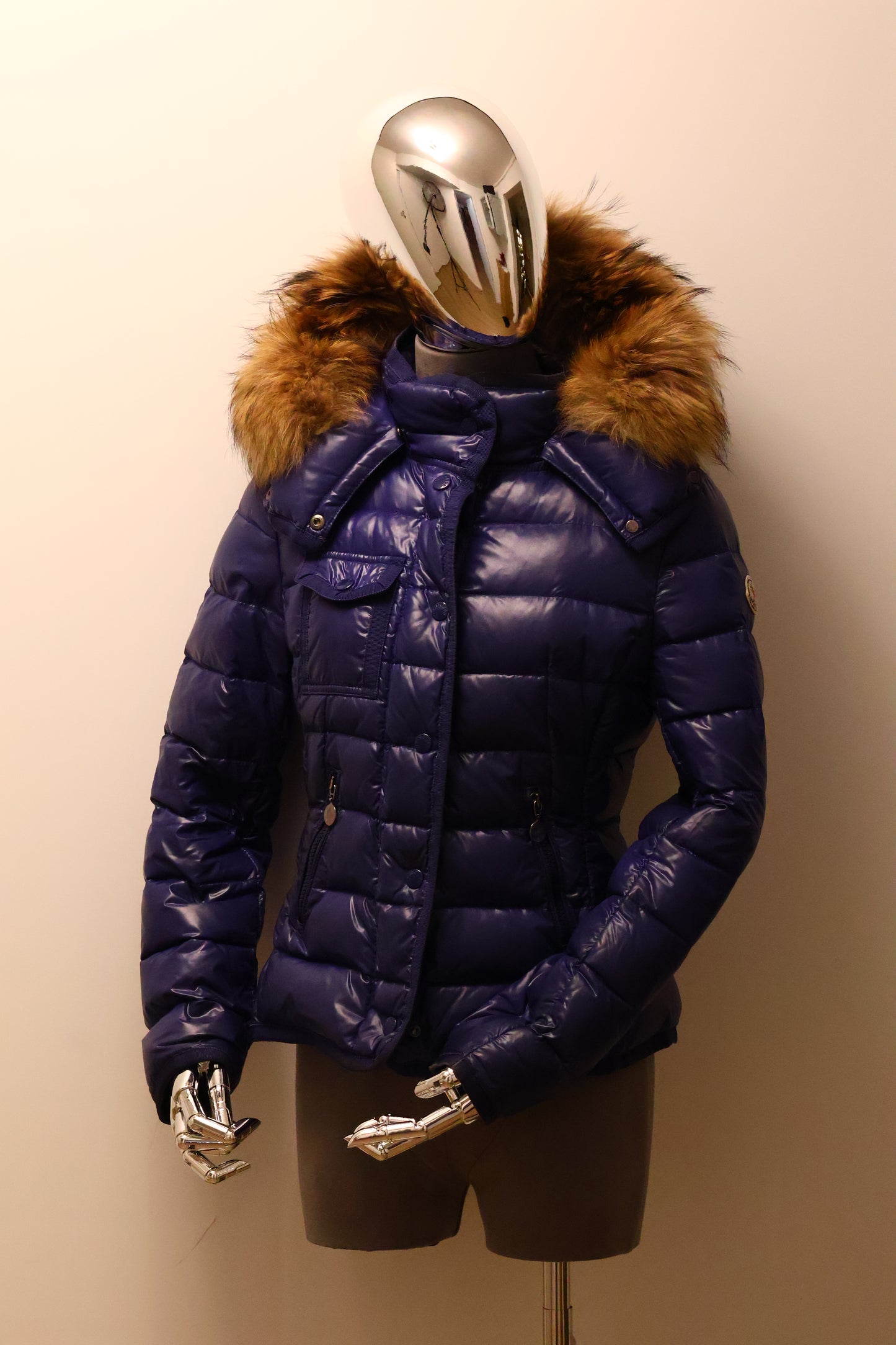 Moncler Armoise Daunenjacke BLAU ! Größe 0 Gr. 34,36 bzw. XS/S
