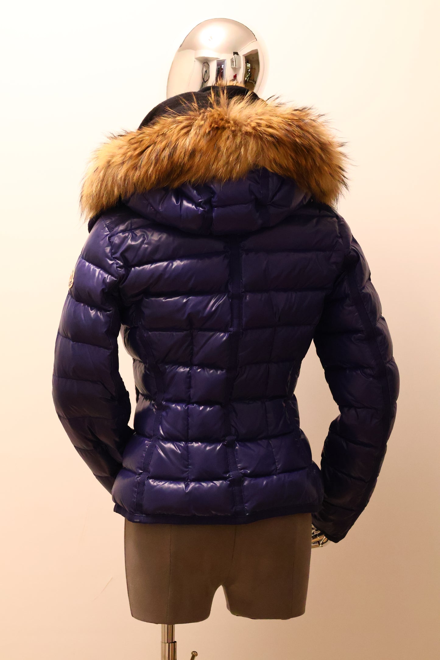 Moncler Armoise Daunenjacke BLAU ! Größe 0 Gr. 34,36 bzw. XS/S