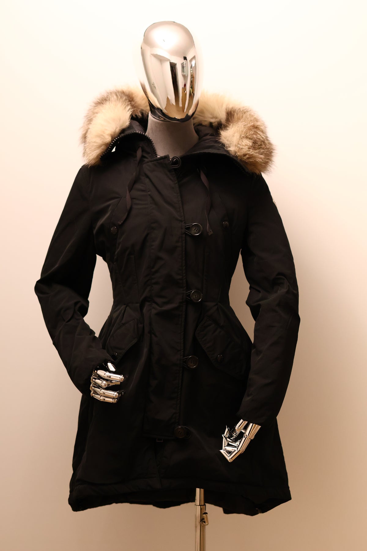 PHILIPP PLEIN leisure suit loose jacket black velvet with skull size. S