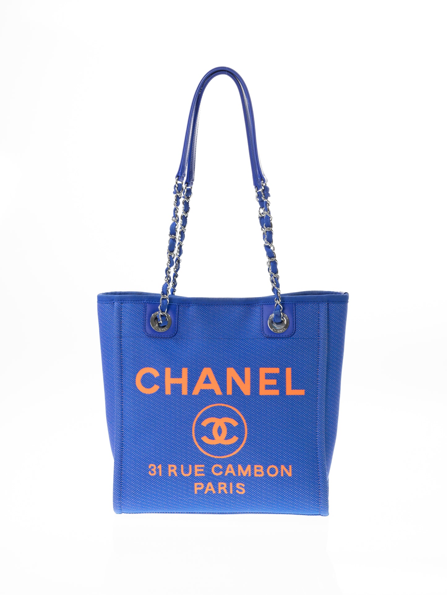 CHANEL DEAUVILLE A66939 Shoppingbag Small Tote Bag