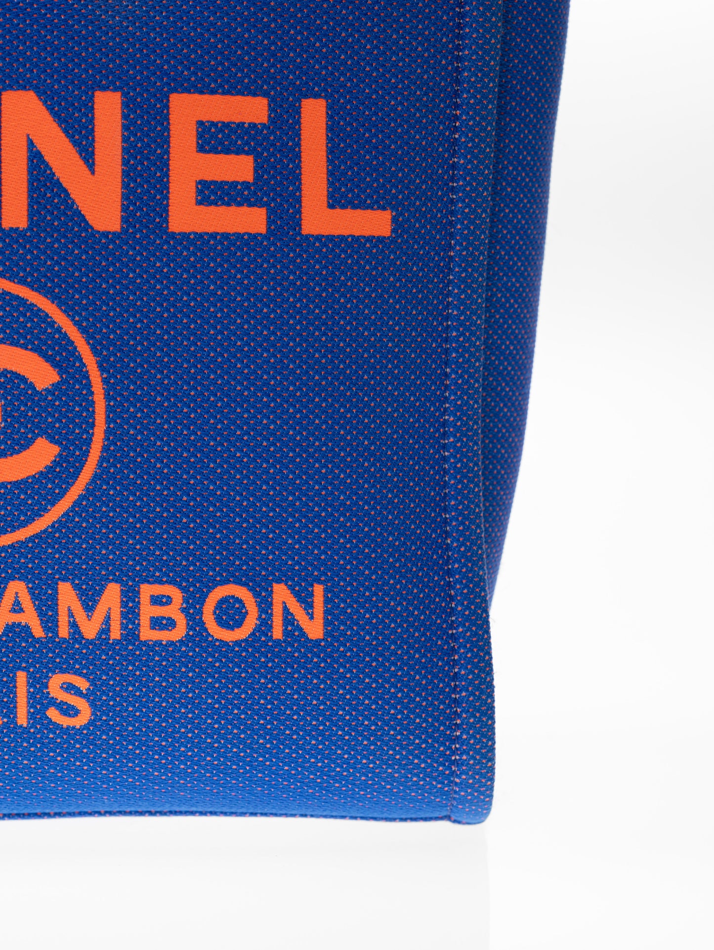 CHANEL DEAUVILLE A66939 Shoppingbag Small Tote Bag