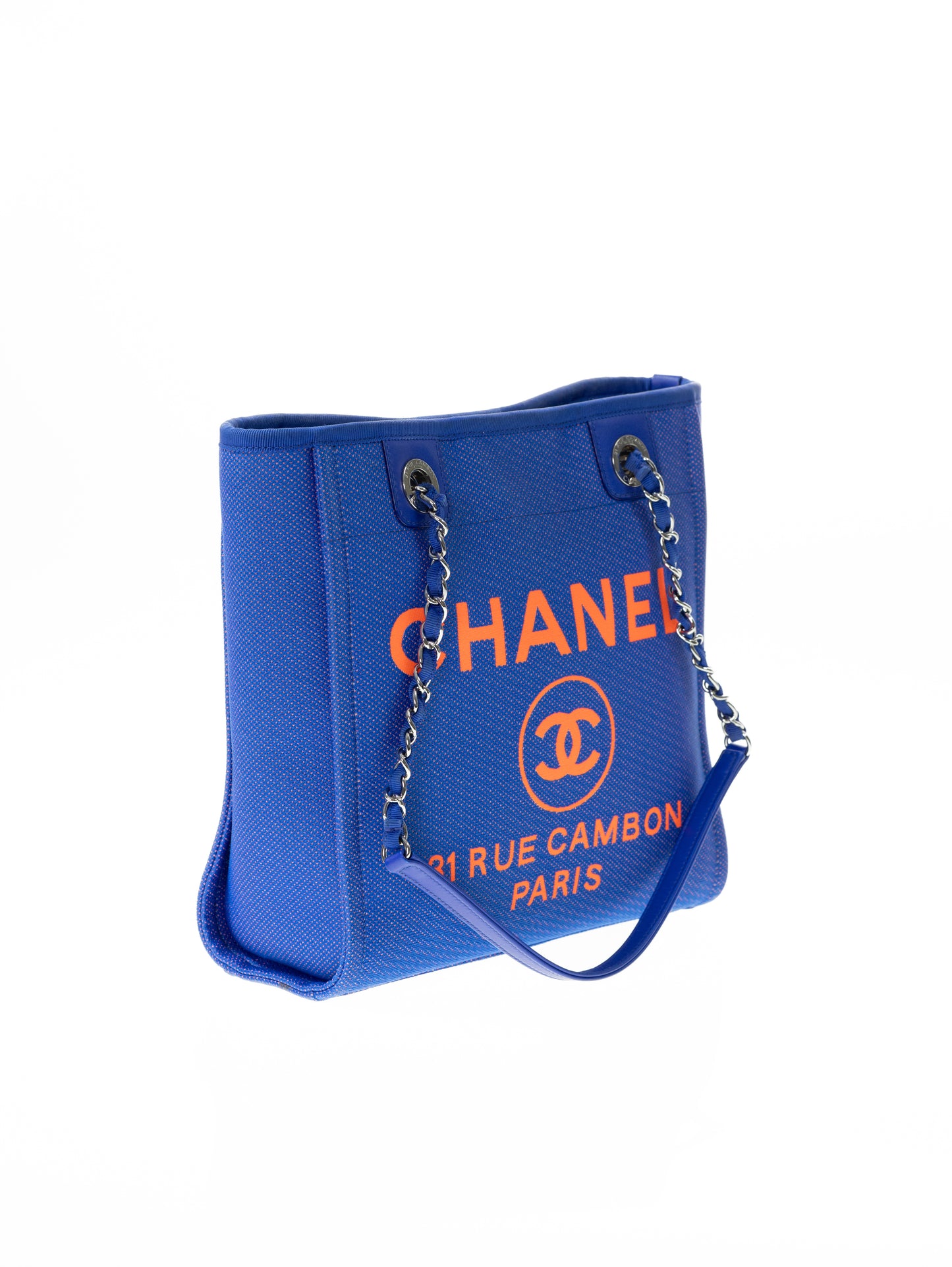 CHANEL DEAUVILLE A66939 Shoppingbag Small Tote Bag