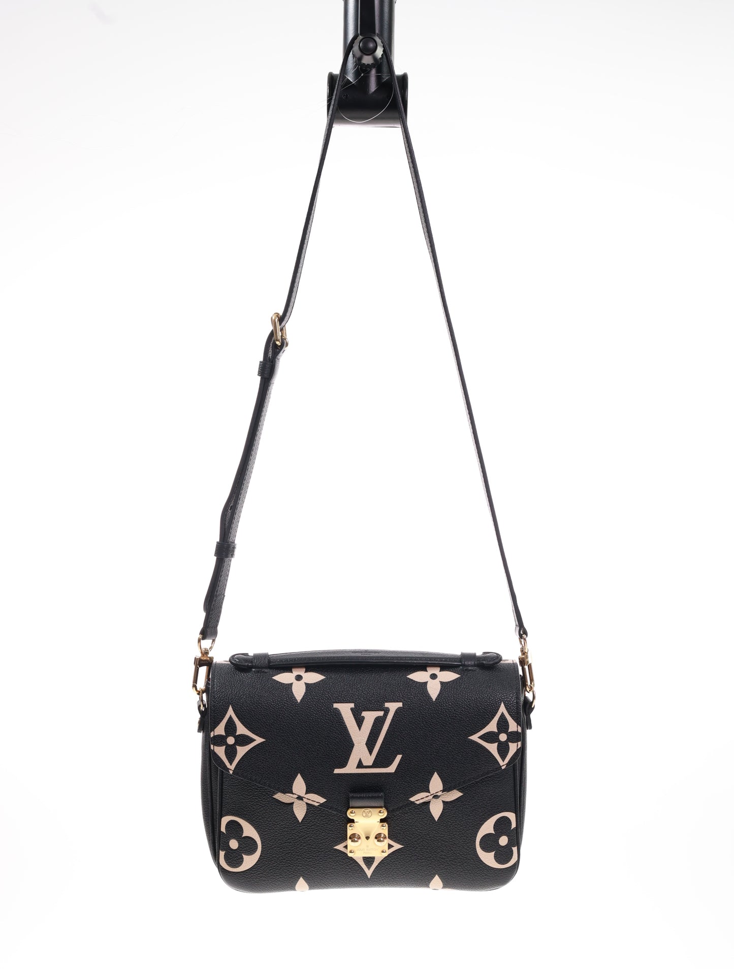 LOUIS VUITTON Pochette Metis Empreinte Bicolor Leder M45773 FULLSET
