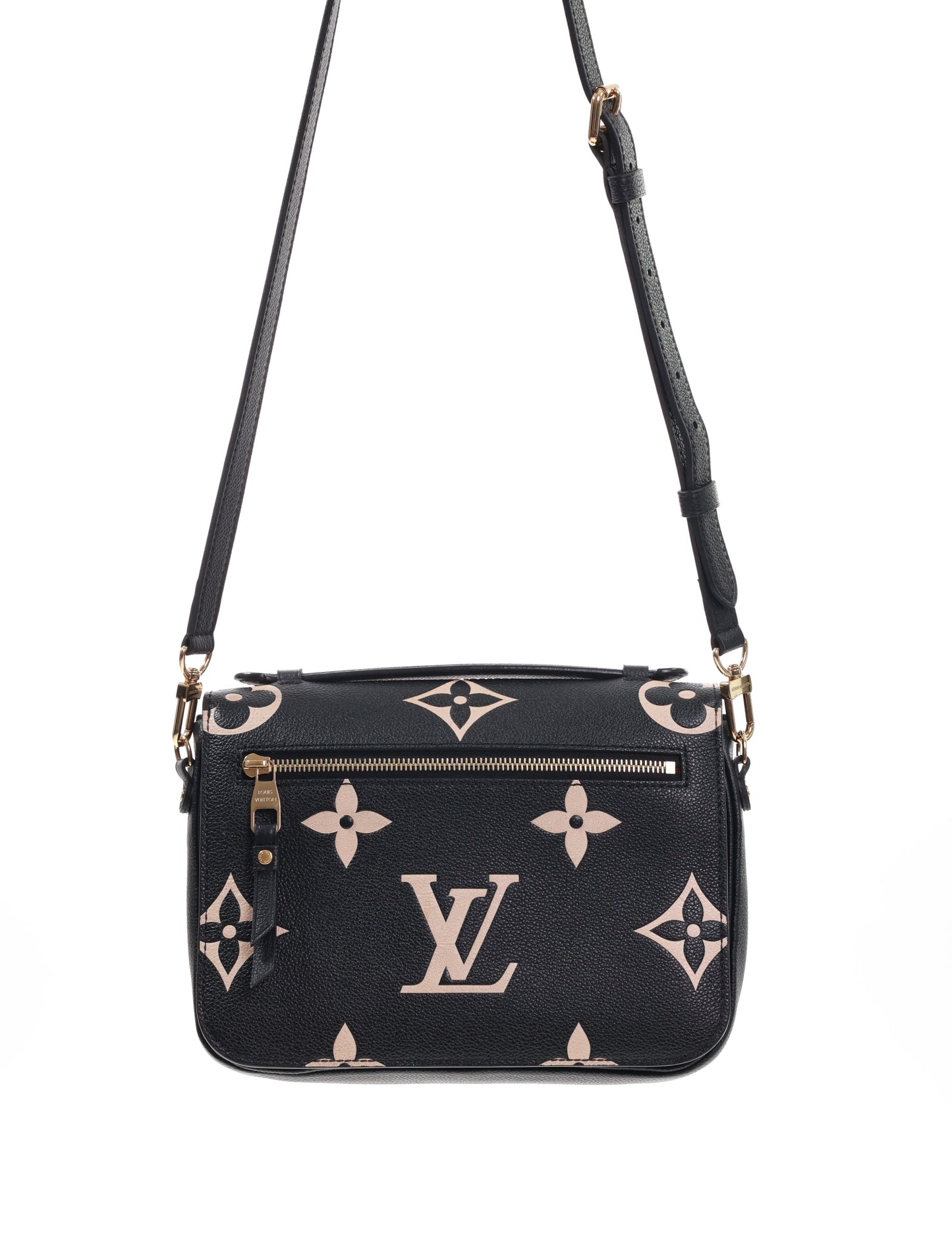 LOUIS VUITTON Pochette Metis Empreinte Bicolor Leder M45773 FULLSET
