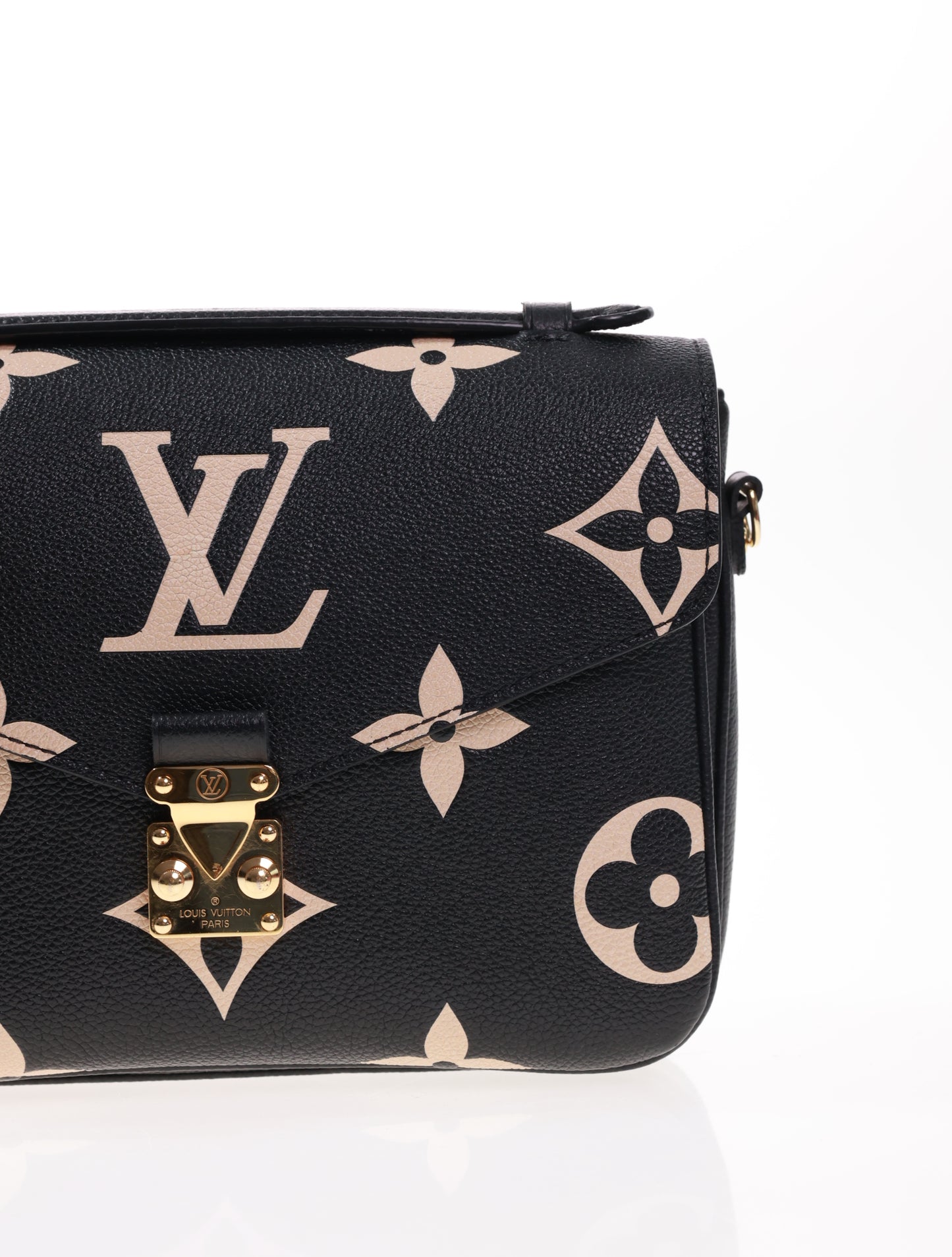 LOUIS VUITTON Pochette Metis Empreinte Bicolor Leder M45773 FULLSET