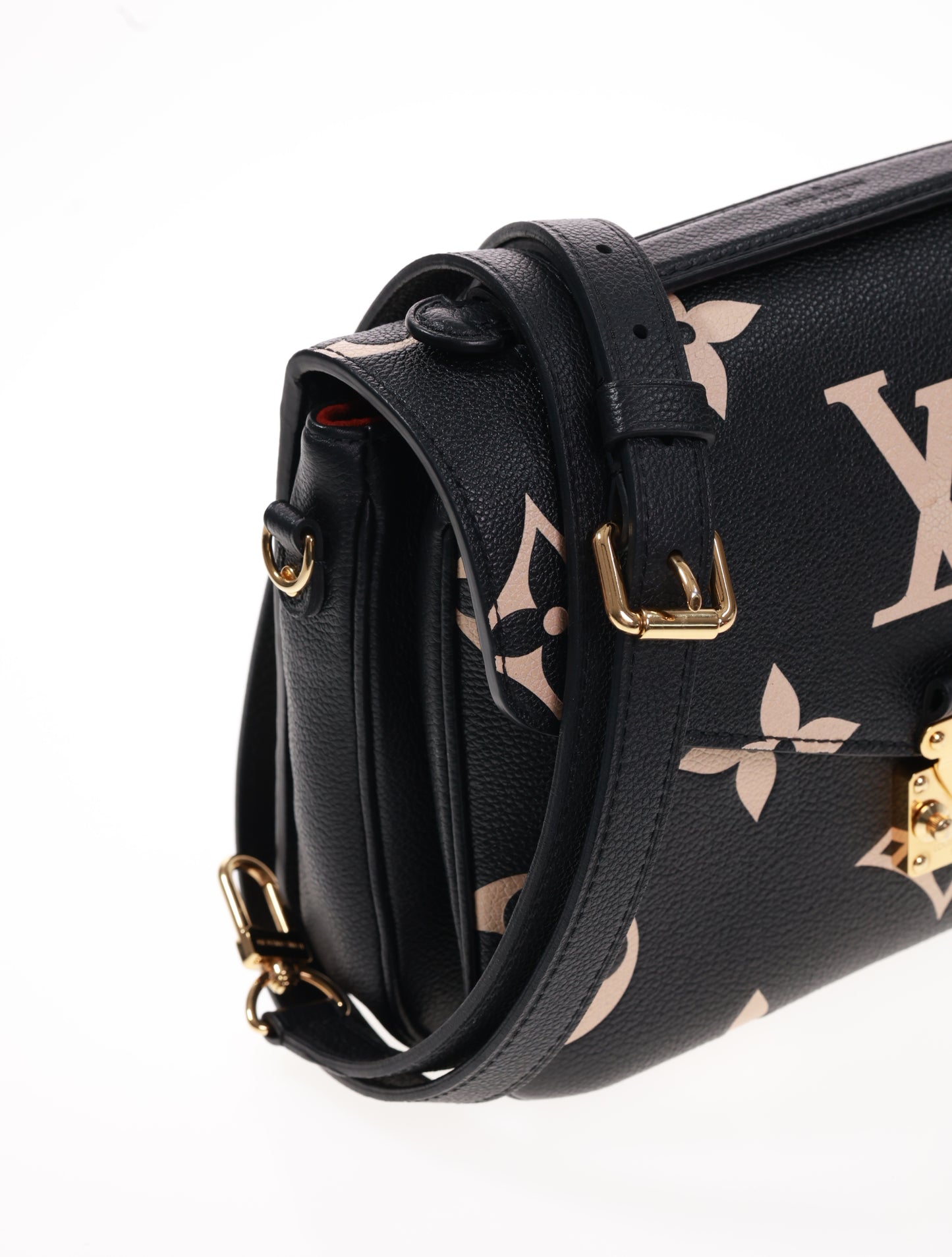 LOUIS VUITTON Pochette Metis Empreinte Bicolor Leder M45773 FULLSET