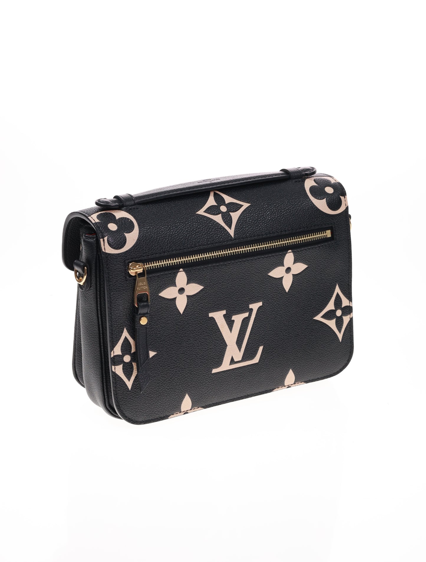 LOUIS VUITTON Pochette Metis Empreinte Bicolor Leder M45773 FULLSET