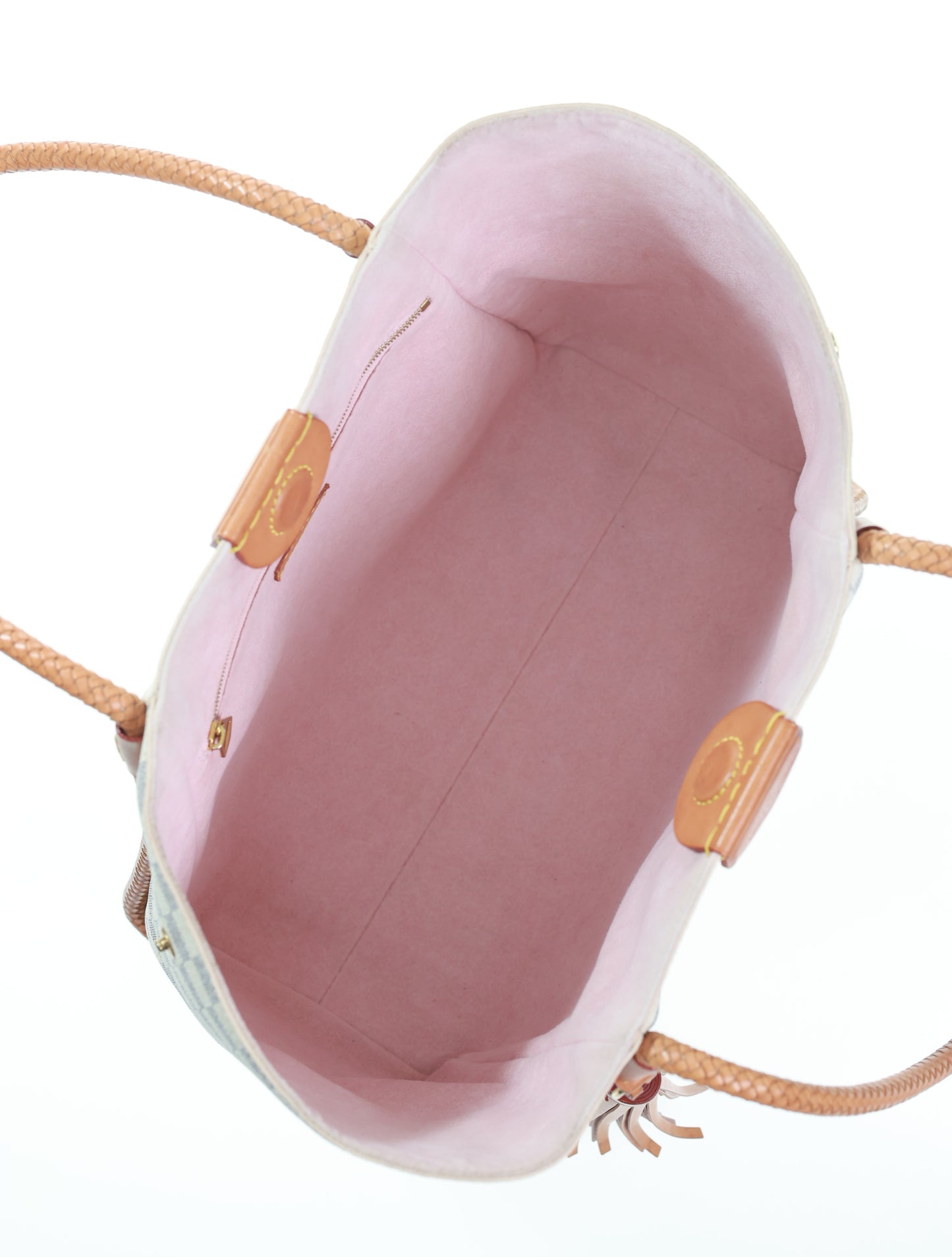 LOUIS VUITTON Propriano Damier Azur Rose Ballerine N44027