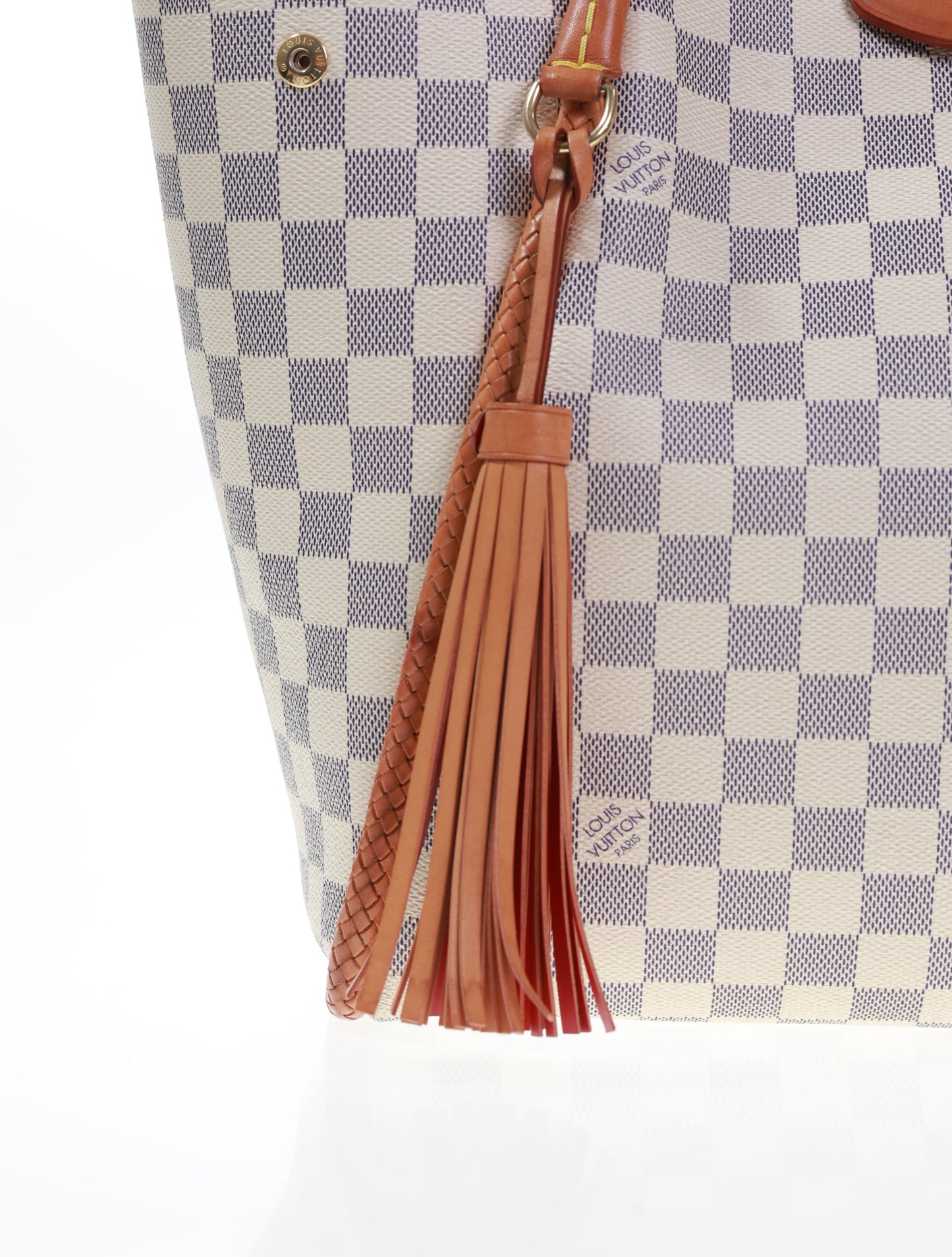 LOUIS VUITTON Propriano Damier Azur Rose Ballerine N44027