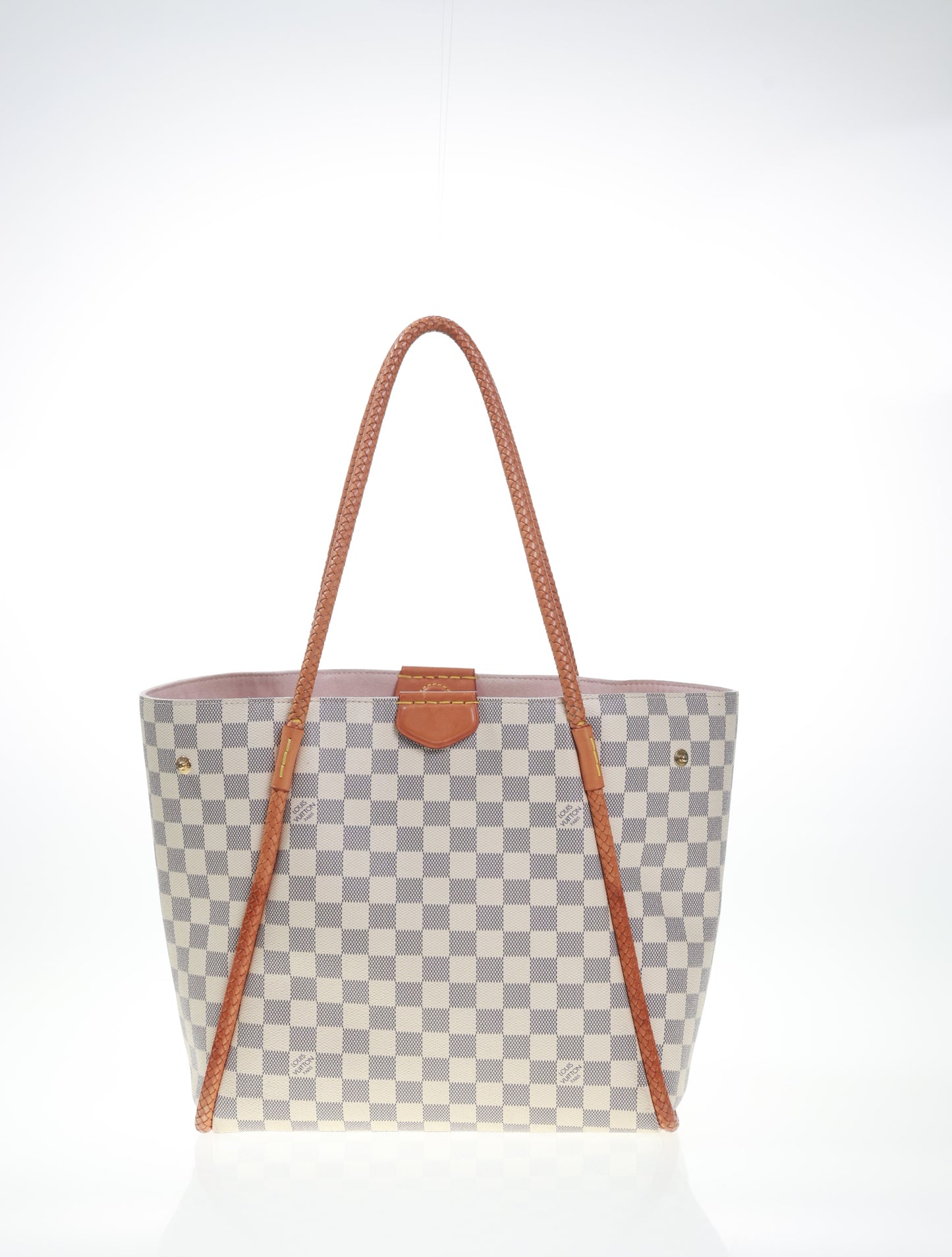 LOUIS VUITTON Propriano Damier Azur Rose Ballerine N44027