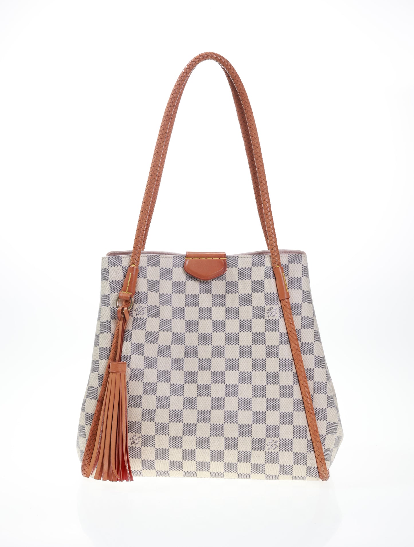 LOUIS VUITTON Propriano Damier Azur Rose Ballerine N44027