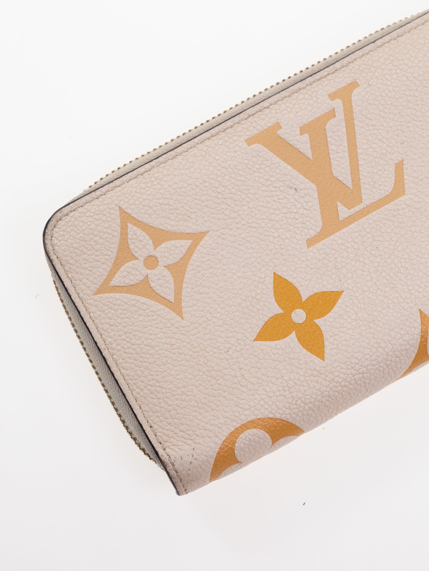 LOUIS VUITTON Geldbörse Zippy Large M80402 Sunrise Cream