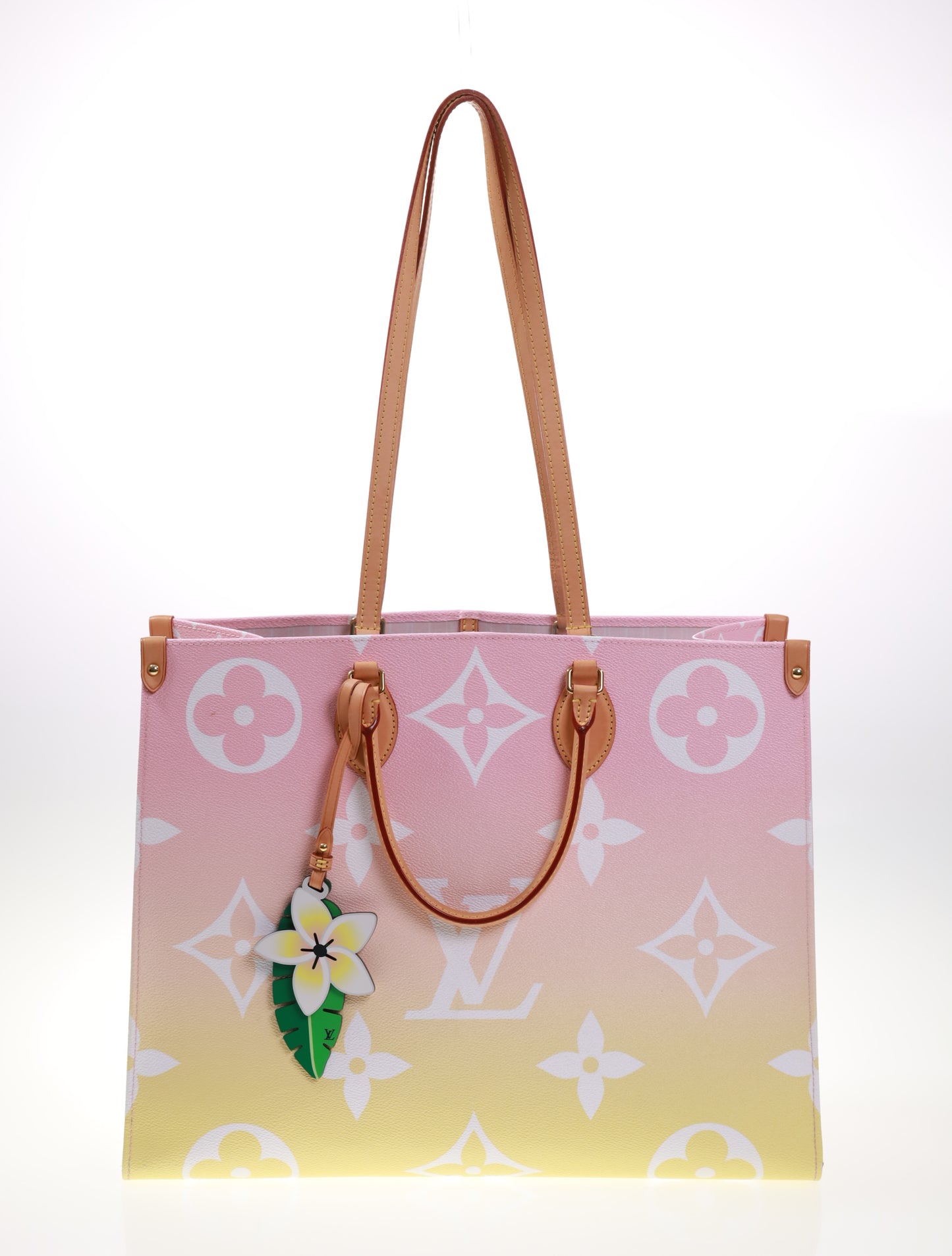 LOUIS VUITTON ONTHEGO GM ROSE BY THE POOL