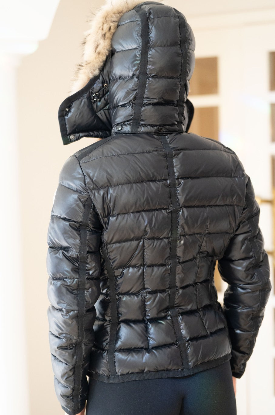 Moncler Armoise Daunenjacke Größe 2 XXL Pelz - Gr. 36/38 bzw. S/M
