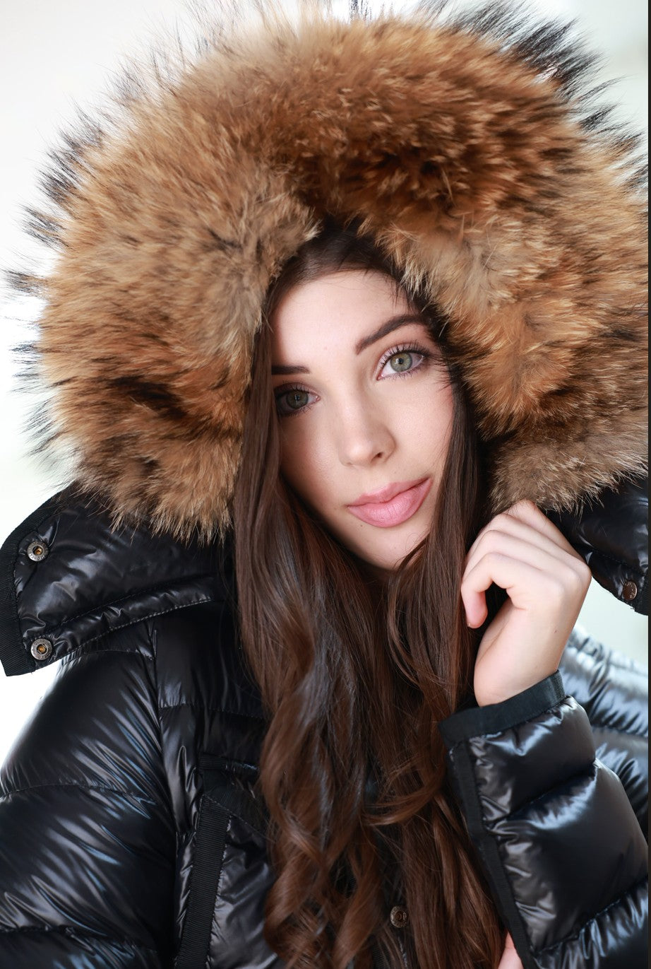 Moncler Armoise Daunenjacke Größe 2 XXL Pelz - Gr. 36/38 bzw. S/M