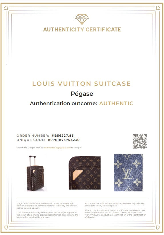 LOUIS VUITTON Koffer Pegase 55 Monorgam M20213 PÉGASE Trolley