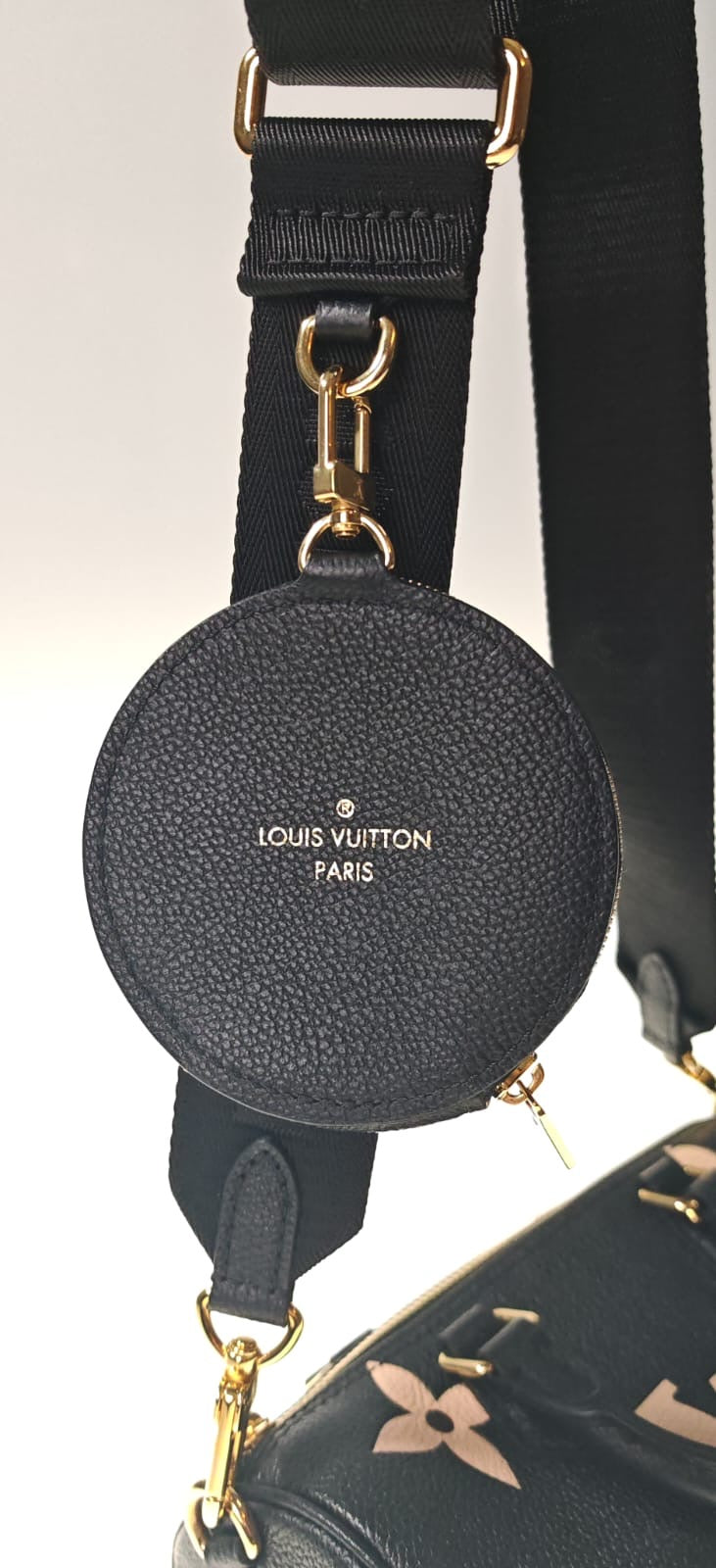 LOUIS VUITTON Papillon BB Monogram Schwarz/Creme Bicolor neuw.