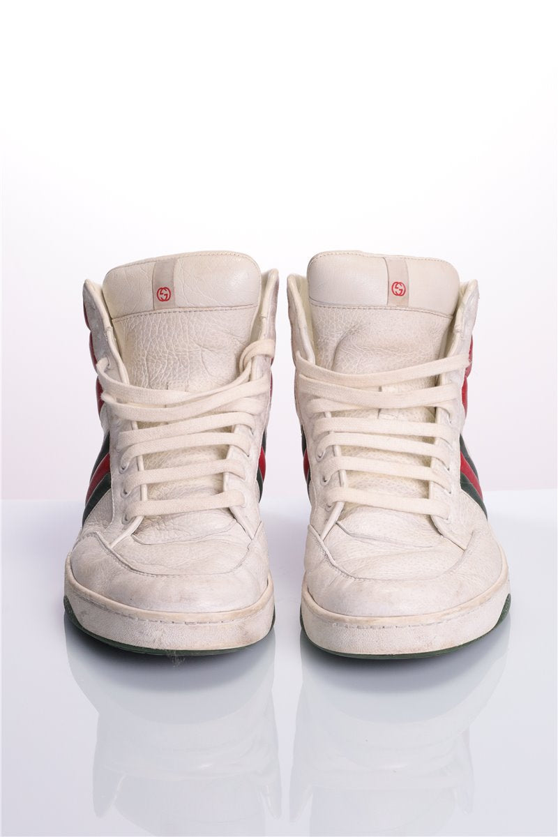 GUCCI men's sneakers white US size. 7
