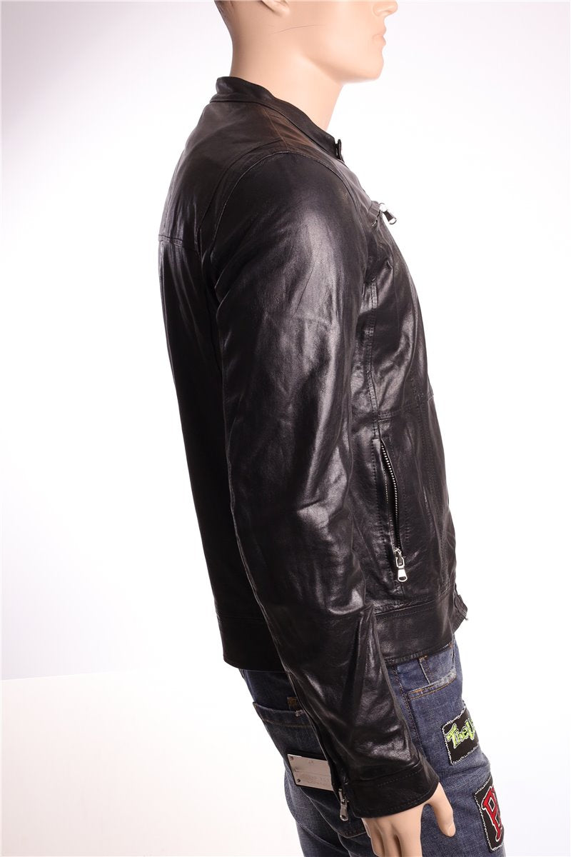 ALTER EGO leather jacket men's size. 50